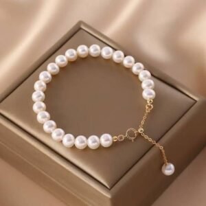 pearl beads bracelet for girls