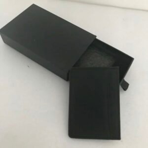 luxury black sliding drawer gift box
