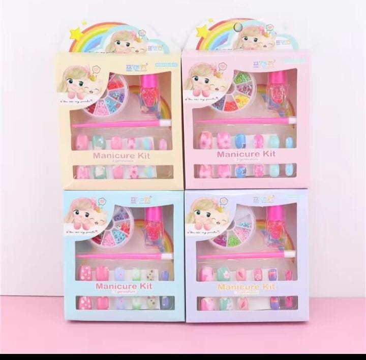 kids manicure kit – fun diy nail art set for girls kids manicure kit – fun diy nail art set for girls