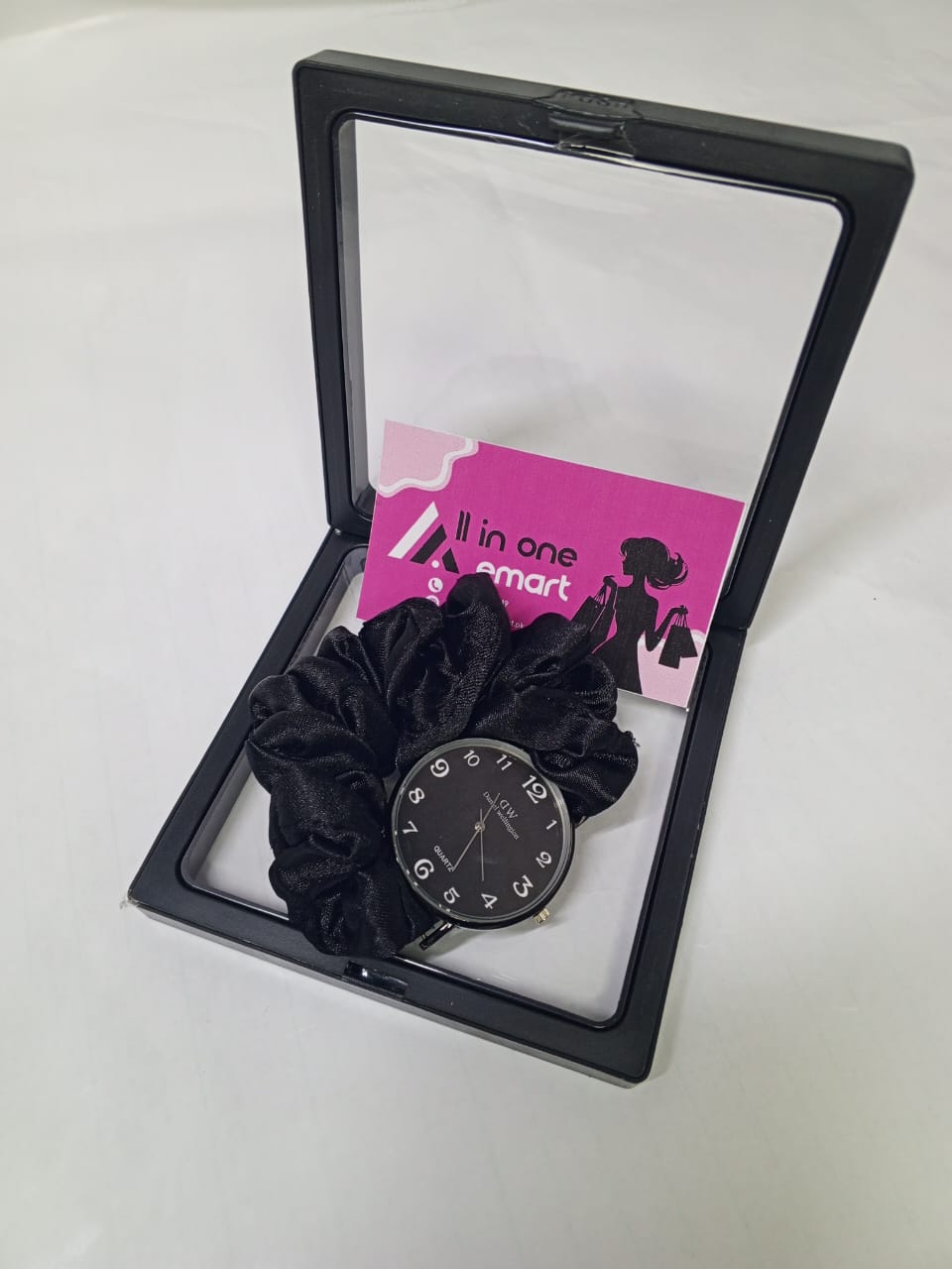 black scrunchie watch black scrunchie watch